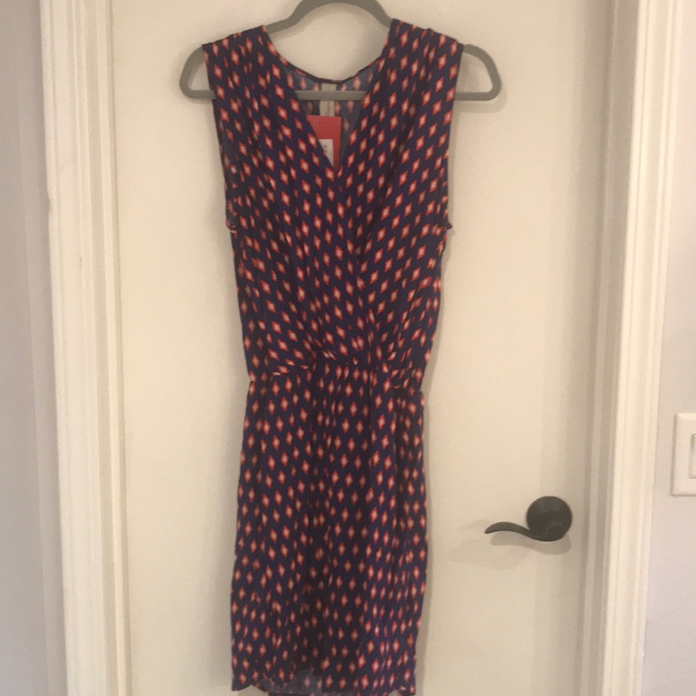Colorful Print Short Dress